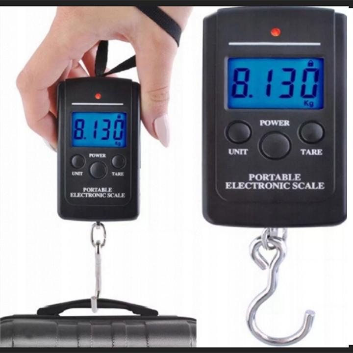 Produktbild Lasmex Reisegewicht Handheld Silber 2xAA LTC (Kofferwaage)