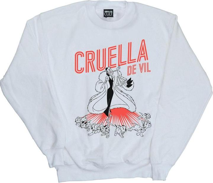 Disney Cruella De Vil Dalmatians Sweatshirt Jungen