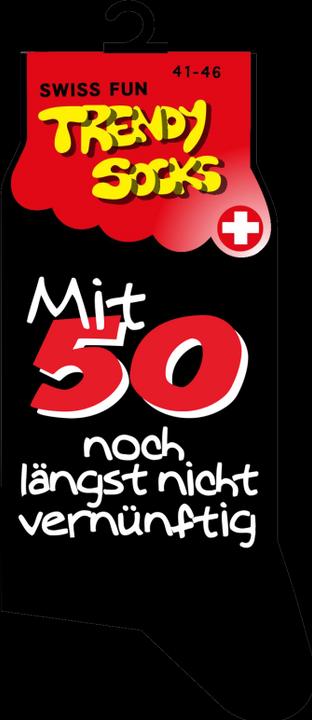 Actual product image Trendcompany 50th birthday socks (41 - 46)