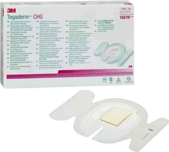 3M TEGADERM CHG 8.5x11,5cm, 25 Stück (25 x)