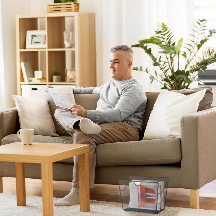 Productafbeelding Relaxdays Krantenrek (39,5 x 17 x 27 cm)