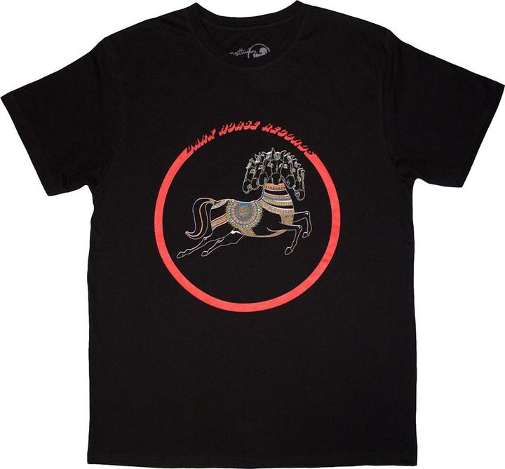 Immagine prodotto George Harrison Dark Horse Maglietta Stampa posteriore Logo Adulto Unisex (XXL)