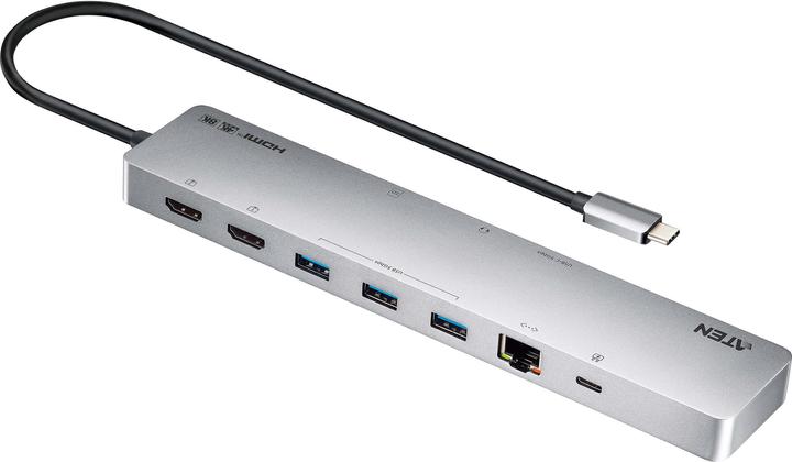 Actual product image Aten USB-C Multiport Dock 4K Dual Display (USB-C, 11 Ports)