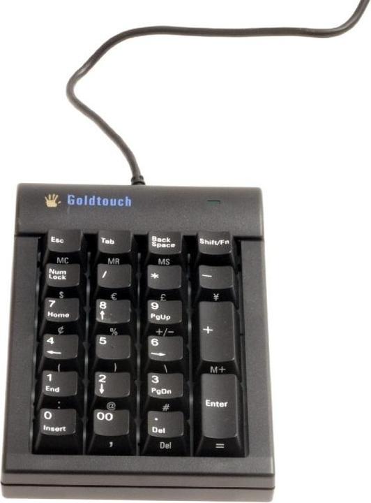 Image du produit Evoluent Clavier Goldtouch USB numérique (DE, Filaire)