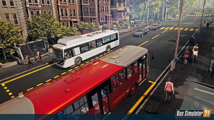 Produktbild astragon Bus Simulator 21 (PS4, Multilingual)
