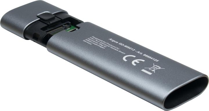 Produktbild Intertech INTER-TECH GD-MS013 Gehäuse für M.2 SSDs (M.2)