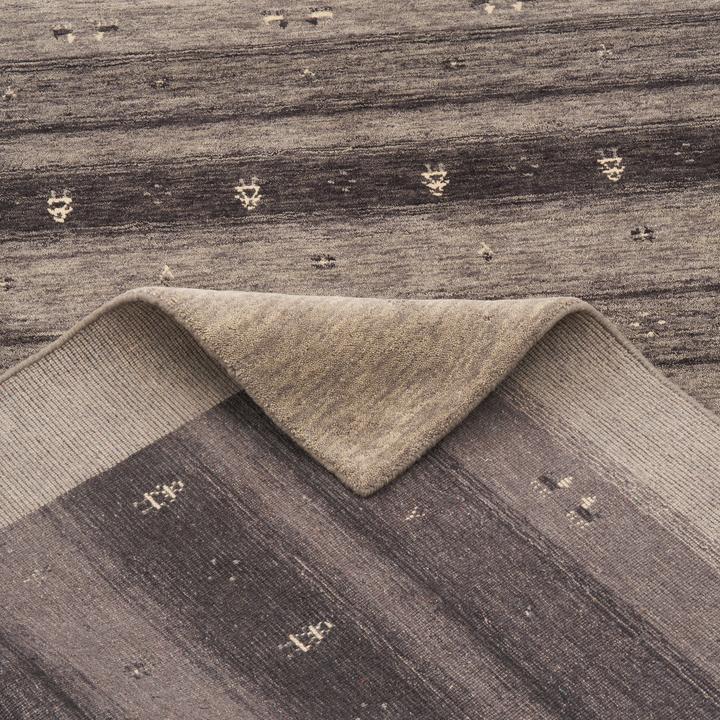 Actual product image Pergamon Natur Wolle Teppich Gabbeh Esta Läufer (70 x 300 cm)