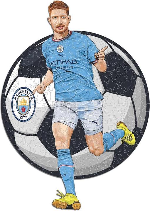 Image du produit Iconic Man City FC - Kevin De Bruyne - Puzzle en bois Taille M (270 pièces) (270 pièces)