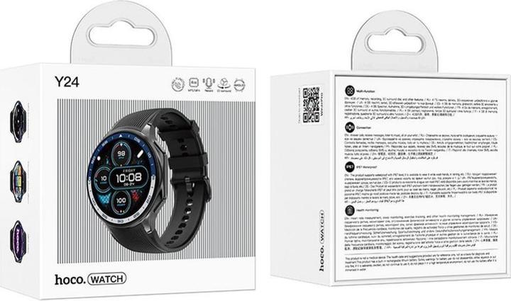 Produktbild Hoco Other Computer Accessory smartwatch with call function AMOLED Y24 black