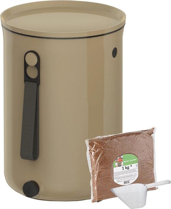Actual product image Skaza Compostemmer Organko 2.0 25 X 23.4 X 32.8 Cm Pp Beige (9.60 l)