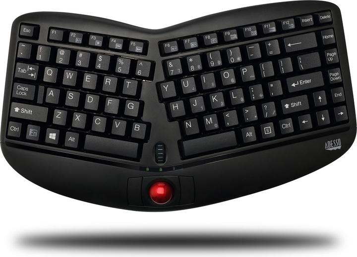 Immagine prodotto Adesso Trackball Ergonomica Wireless (US, Cablato)