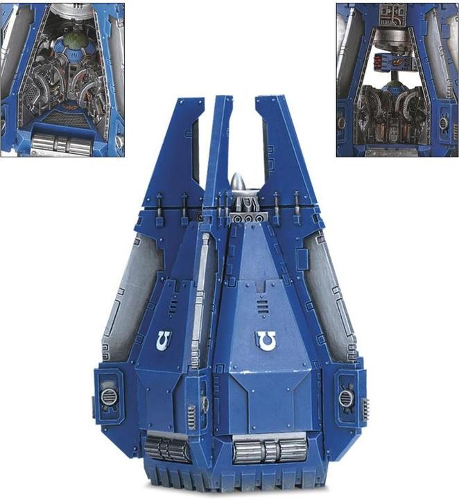 Image du produit Games Workshop Warhammer 40k - Space Marine Drop Pod (Matières plastiques)