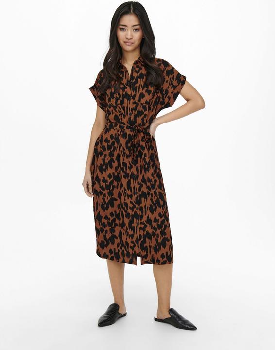 Immagine prodotto Only Abito blusa con cintura a cravatta (36)
