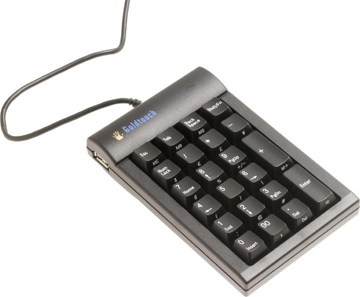 Image du produit Evoluent Clavier Goldtouch USB numérique (DE, Filaire)