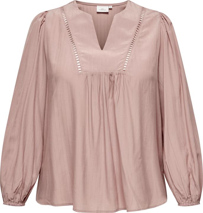 Only Normal geschnitten V-Ausschnitt Elastische Bündchen Puffärmel Top Top (42)