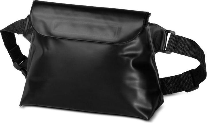 Actual product image Hurtel PVC waterproof pouch / waist bag - black