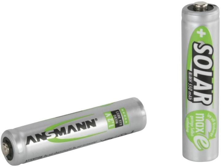 Image du produit Ansmann NiMH HR03 Sol (2 pcs, AAA, 550 mAh, Batterie)