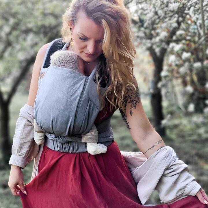 Actual product image Hoppediz Bondolino b.pure baby carrier