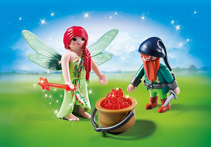 Produktbild Playmobil Duo Pack Elfe und Zwerg (6842)