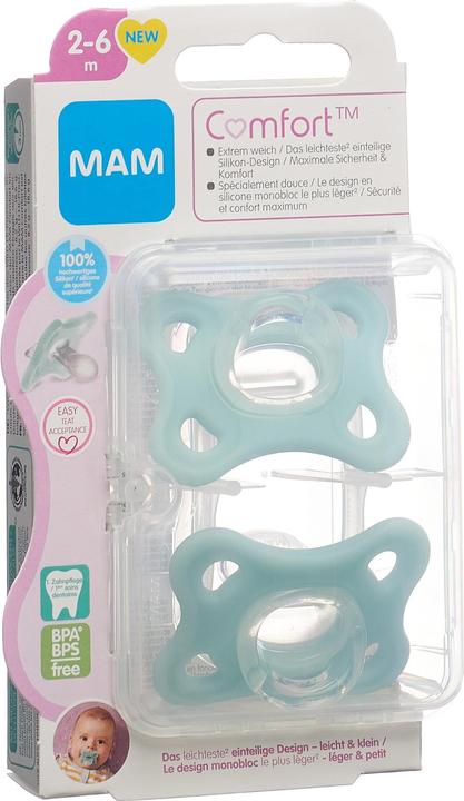 Produktbild MAM Comfort assortiert (2 x, bis 12 Monate)