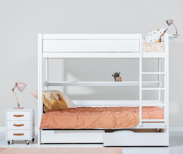 Actual product image Lifetime Kidsrooms Bunk bed, incl. ladder, fall protection, 2 deluxe slatted frames (120 x 200 cm)