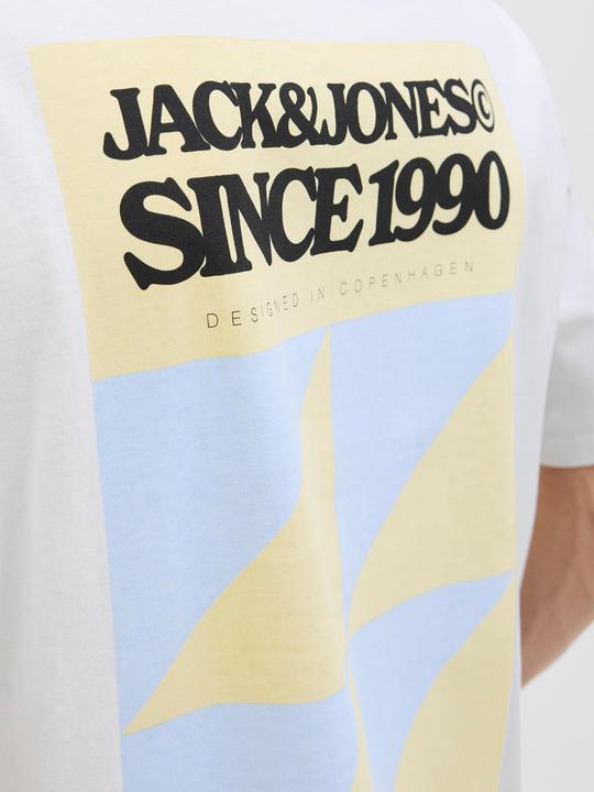 Actual product image Jack & Jones Gedruckt Rundhalsausschnitt T-shirt T-shirt (L)