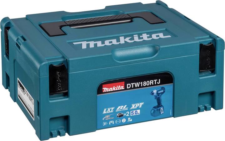 Actual product image Makita DTW180RTJ Battery impact wrench (Rechargeable battery operated)
