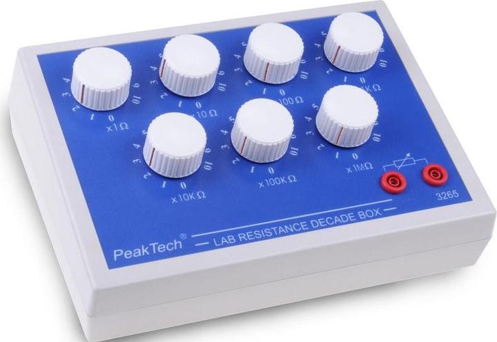 Image du produit Peaktech Décade de résistance 1?...11.111 M? 0.3 W ( 3265)