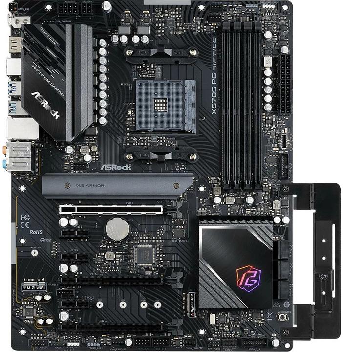 Produktbild AsRock X570S Phantom Gaming Riptide (AM4, AMD X570, ATX)