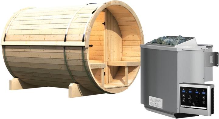Immagine prodotto Karibu Sauna a barile 2 (9 KW Bio controllo esterno)