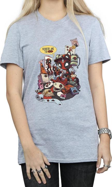 Immagine prodotto Deadpool Merchandise Royalties Maglietta Ampia Donna (XL)