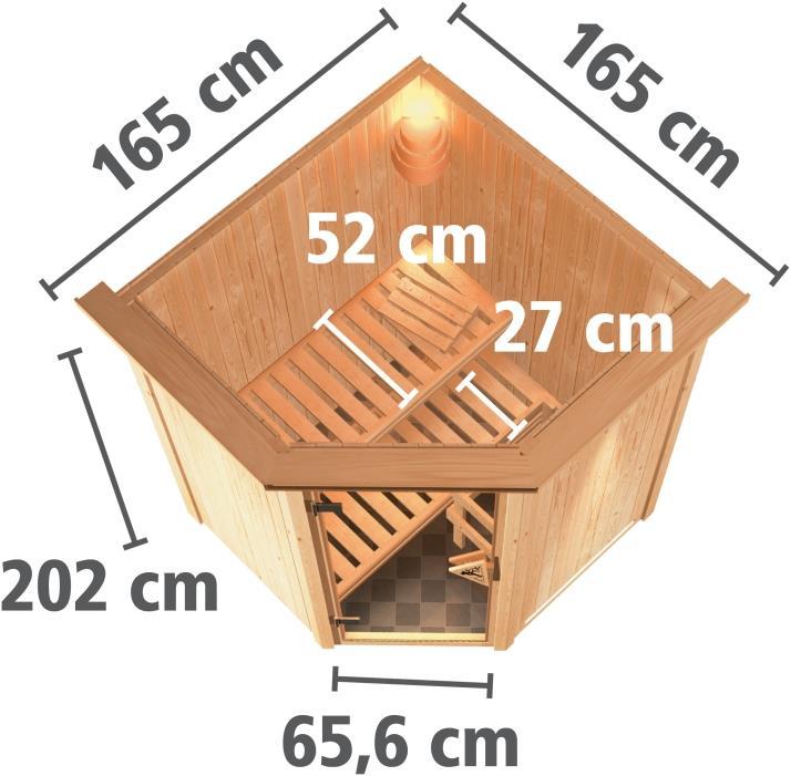 Actual product image Karibu Nanja with roof wreath (Without oven)