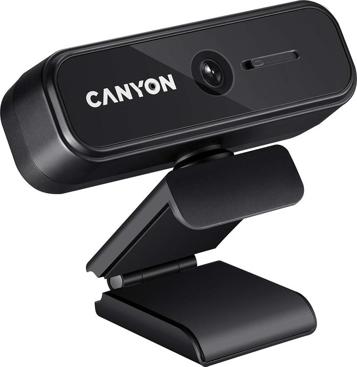Canyon C2N 1080P full HD 2.0Mega webcam à focale fixe avec connecteur USB2.0, 360 degrés rotary view sc (2 Mpx)