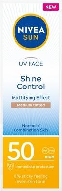 Immagine prodotto NIVEA Controllo della lucentezza (Crema solare viso, SPF 50, 50 ml)