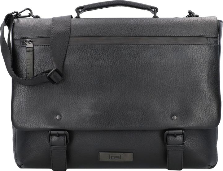 Actual product image Jost Stockholm briefcase leather 43 cm laptop compartment (18.30")