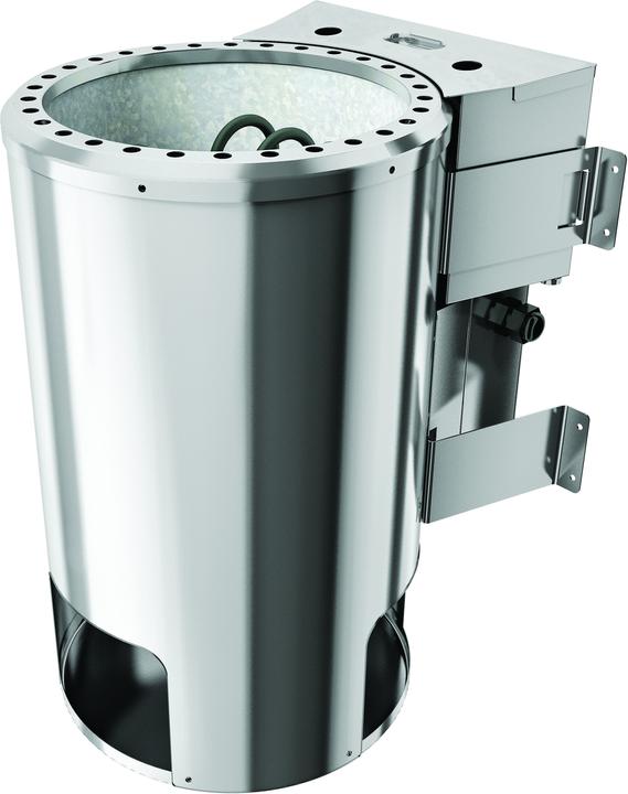 Actual product image Karibu Minja without roof rim (Plug & Play 3,6 KW - Bio external control)