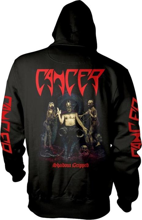 Cancer Shadow Gripped Kapuzenpullover