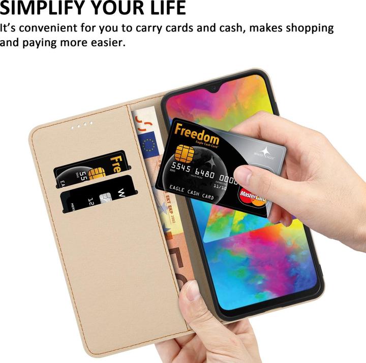 Actual product image Cadorabo Book case with print for Samsung Galaxy M21 / M30s (Samsung Galaxy M21, Samsung Galaxy M30s)