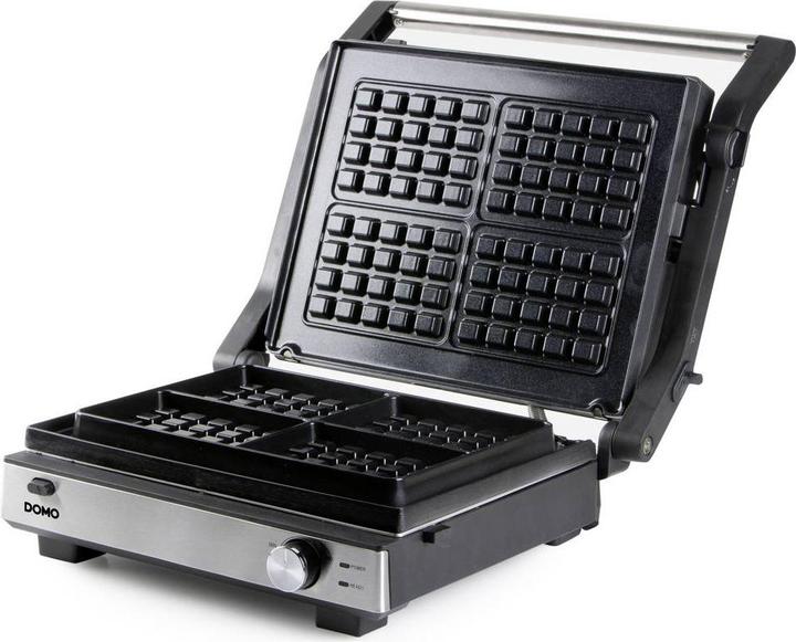 Image du produit Domo MULTIFUNKTIONALER KONTAKTGRILL 2-IN-1 Grill Schwarz