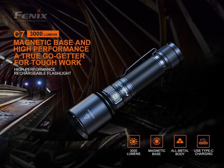 Actual product image Fenix C7 (14.90 cm, 3000 lm)