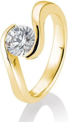 Produktbild Breuning Ring Schwung 0,80-1,50 ct. (53, 585/14 K Gold)