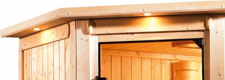 Immagine prodotto Karibu Daria con ghirlanda sul tetto (Controllo interno Plug & Play 3,6 KW)