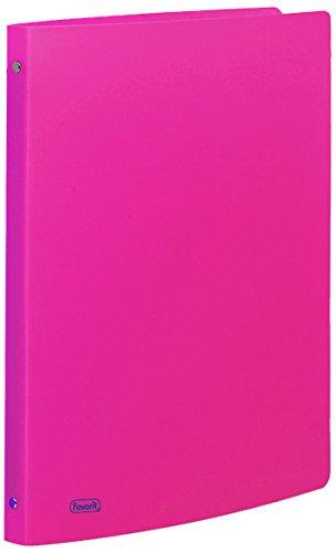 Actual product image Favorit Neon A4 ring binder Pink (A4, 1 Piece)