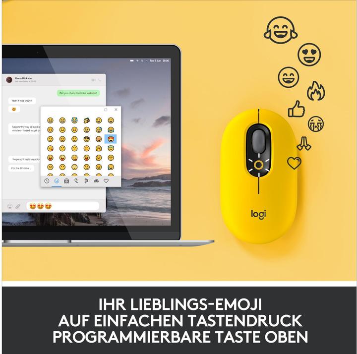 Productafbeelding Logitech Pop Muis (Draadloze)