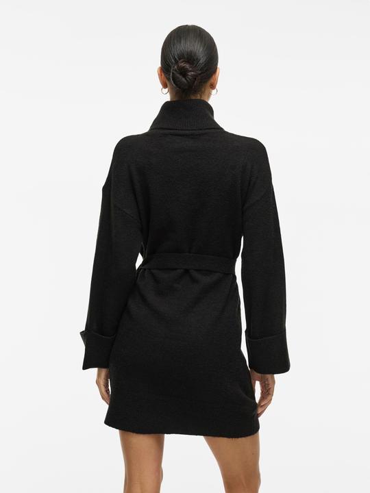 Image du produit Vila Robe en maille avec ceinture à nouer (L)