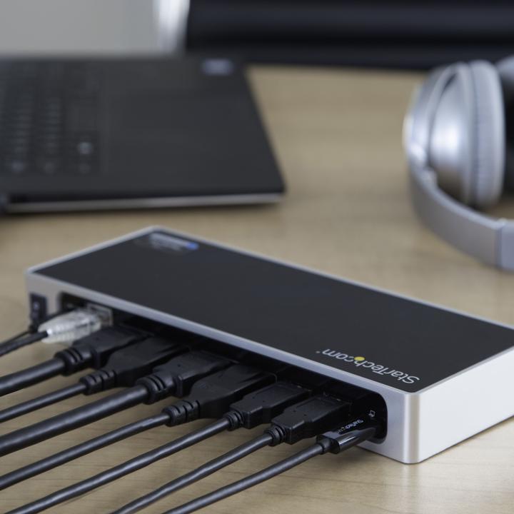 Productafbeelding StarTech Dubbel 4K (USB-C, 2 Havens)