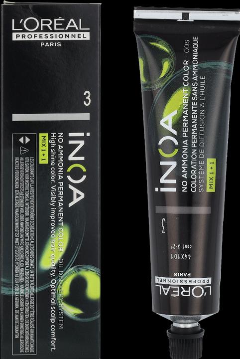 Image du produit L'Oréal Paris L'Oréal Inoa Coloration D'Oxydation Ammonia Free (3 Brun foncé)