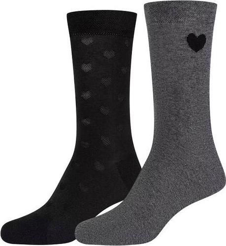 Immagine prodotto Camano Calzini Ca-Soft Hearts (Confezione da 2, 35 - 38)