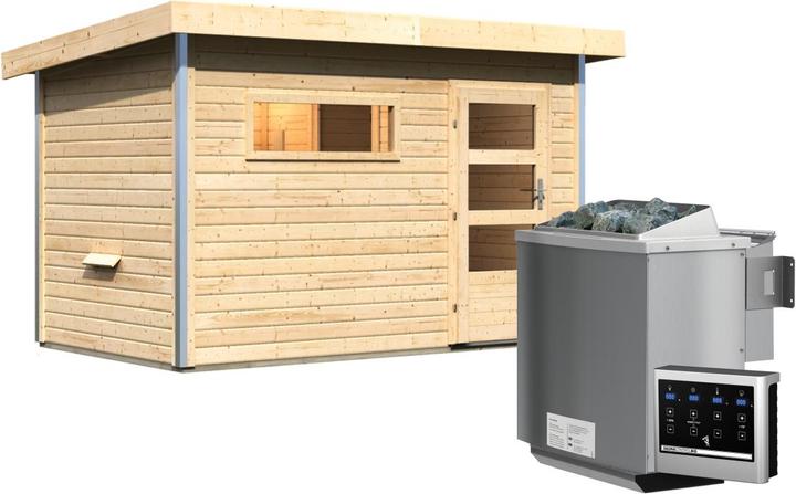 Produktbild Karibu Skrollan 1 mit Vorraum (9 KW Bio externe Steuerung)