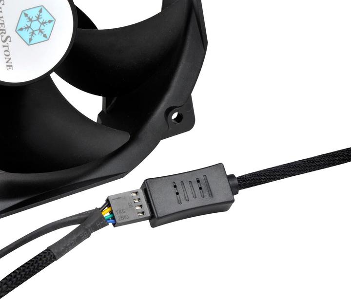 Image du produit Silverstone Résistance du ventilateur 2x 10cm PWM